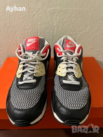 Nike Air Max 90 LE GS ‘Black Metalic Silver, снимка 3 - Маратонки - 50323715