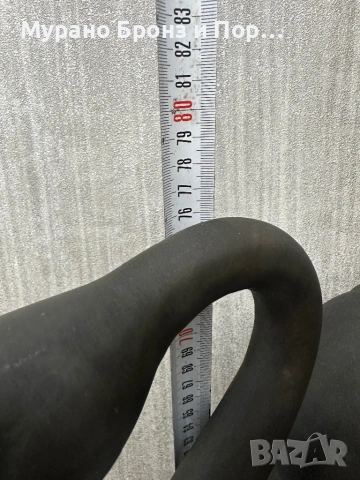 Уникален Комплект 2 бр. БРОНЗОВИ Фламинго – 1 Метър / 17 кг – Масивна Пластика, снимка 6 - Антикварни и старинни предмети - 53464619