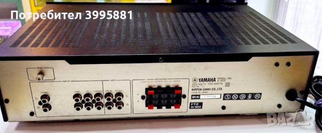 Транзисторен усилвател Yamaha, mod. A-420
, снимка 9 - Ресийвъри, усилватели, смесителни пултове - 46665331