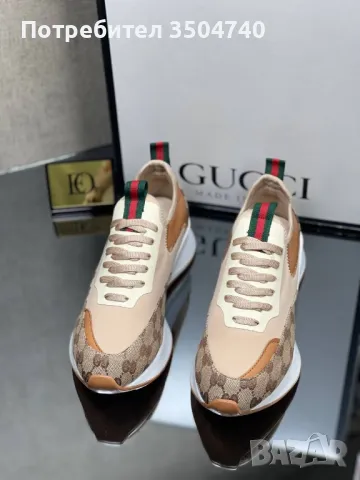 маратонки на ,Gucci , снимка 3 - Маратонки - 48850649