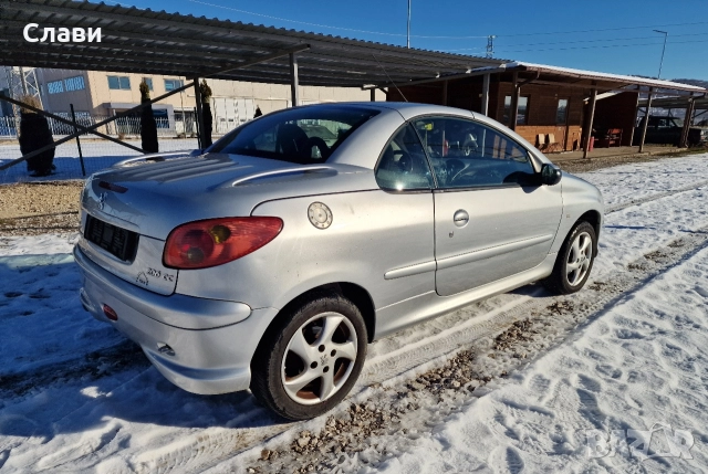 Пежо 206CC Peugeot , снимка 4 - Автомобили и джипове - 52931298