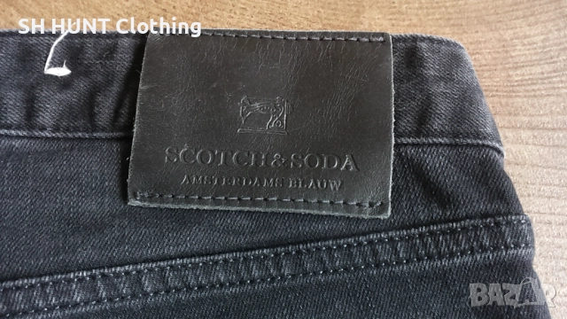 SCOTCH & SODA размер 33/30 мъжки черни дънки 22-37, снимка 5 - Дънки - 52159617