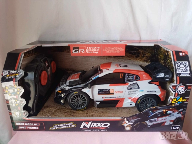 Nikkotoys TOYOTA GAZOO Racing MONTE CARLO RALLY 2023 - S, снимка 4 - Колекции - 52247992