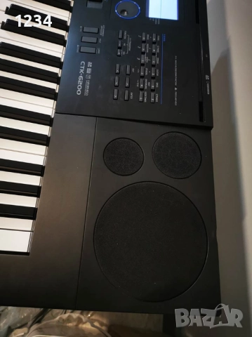 Синтезатор клавир CASIO CTK-6200 с динамична клавиатура и USB порт 5 октави, снимка 11 - Синтезатори - 52656264