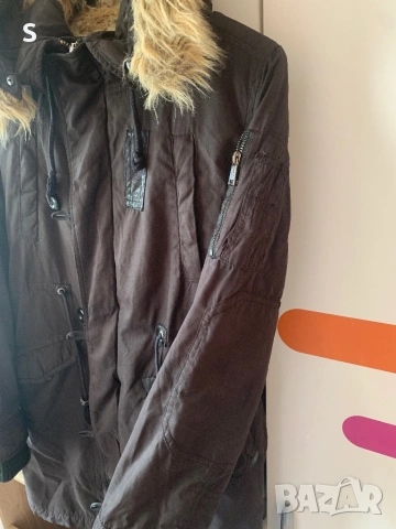 Дамско Яке/Парка 38 размер, снимка 2 - Якета - 53951104