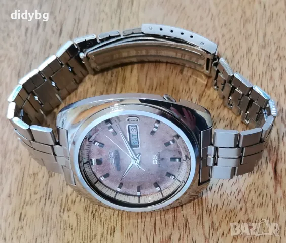 Часовник Seiko 5 Actus Автоматик 23 Jewels 1970 година, снимка 4 - Мъжки - 47576288