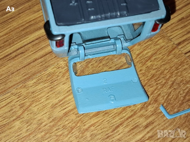 Соц руски модел РАФ 2203 Латвия А18 в мащаб 1:43 Сделано в СССР USSR в мащаб 1:43, снимка 8 - Колекции - 53827755