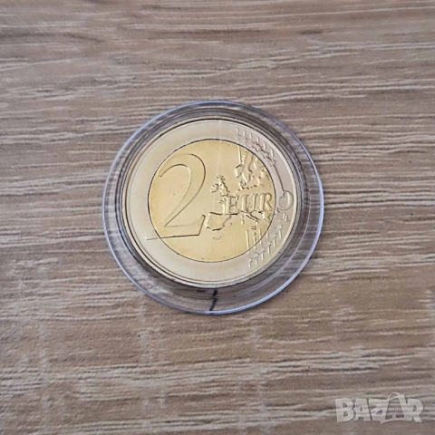 Белгия 2 евро 2007 Римския договор UNC, снимка 2 - Нумизматика и бонистика - 53913035