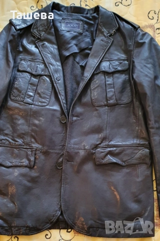 Мъжко яке естествена кожа 