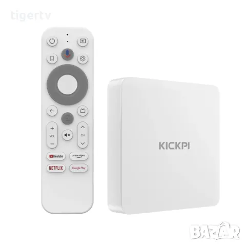 Android TV Box Tanix KICKPI KP1 2/32 Гб Google TV 12 +Google & Netfliх, снимка 1 - Плейъри, домашно кино, прожектори - 45389762