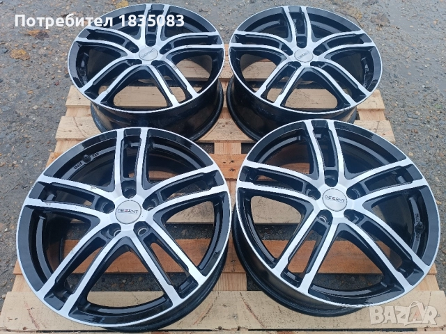 Лети джанти 18ки 5х100 Dezent, снимка 2 - Гуми и джанти - 52215289