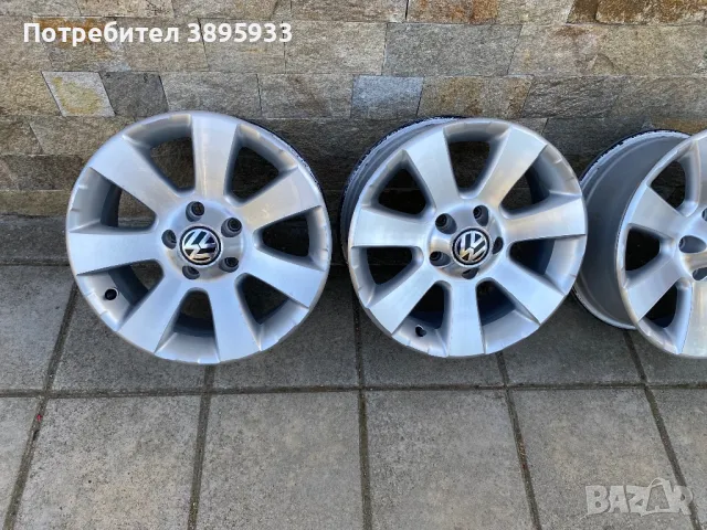 Оригинални джанти за VW Tiguan, Caddy, Golf V VI VII Jetta, Touran, снимка 2 - Гуми и джанти - 45993888