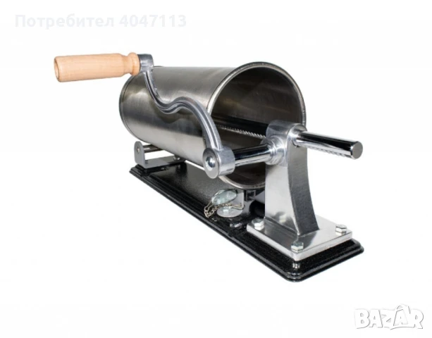 Ръчна машина за пълнене на колбаси,неръждаема стомана,капацитет 4 кг., снимка 6 - Други - 51393628