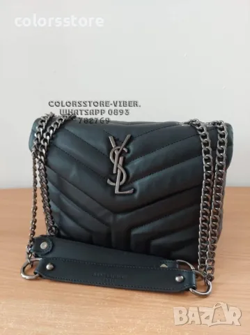 Черна чанта YSL-SG46U, снимка 1 - Чанти - 47405340