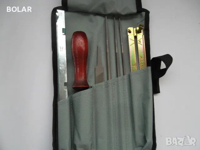 КОМПЛЕКТ ИНСТРУМЕНТИ ЗА ЗАТОЧВАНЕ НА ВЕРИГИ, снимка 4 - Други инструменти - 50315007