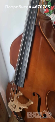 Продавам контрабас Кремона-Казанлък, снимка 3 - Струнни инструменти - 53878915
