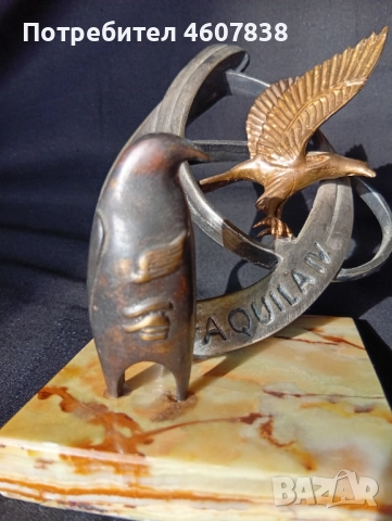 Скулптура бронз см12 , снимка 7 - Статуетки - 52545952