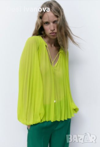 Блуза на Zara, снимка 1 - Блузи с дълъг ръкав и пуловери - 45557197