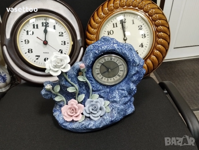 Порцеланови часовници, снимка 4 - Стенни часовници - 52461823