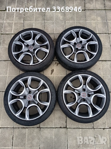 Джанти 16" 4х100 MAK с гуми 165/50/16, снимка 2 - Гуми и джанти - 53515011