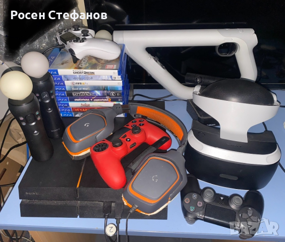 PS4+VR+Игри , снимка 1 - PlayStation конзоли - 45008638
