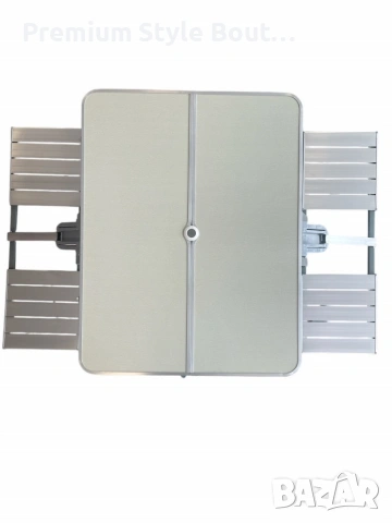 Комплект сгъваема маса с вградени 4 стола за къмпинг,риболов,пикник,туризъм, снимка 2 - Маси - 53691454