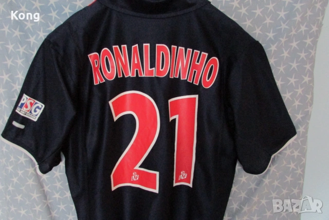 винтидж фланелка Paris Saint-Germain Nike PSG дълъг ръкав Куинс Парк Рейнджърс футболна тениска