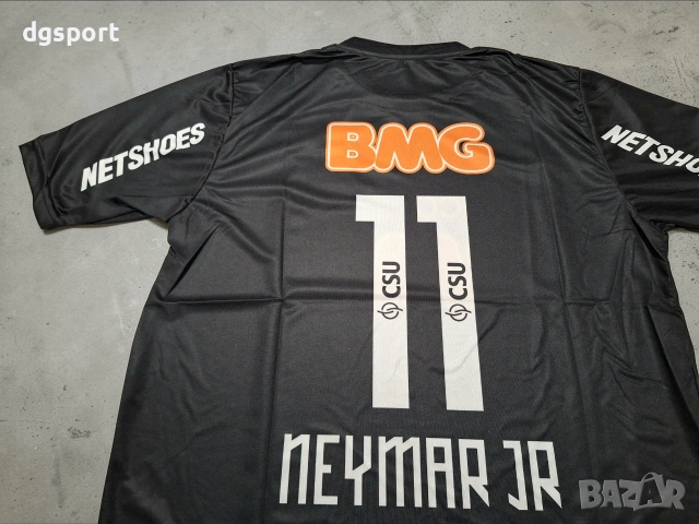 Футболна фланелка на Сантош #Неймар #11# ретро модел!, снимка 3 - Футбол - 52201773
