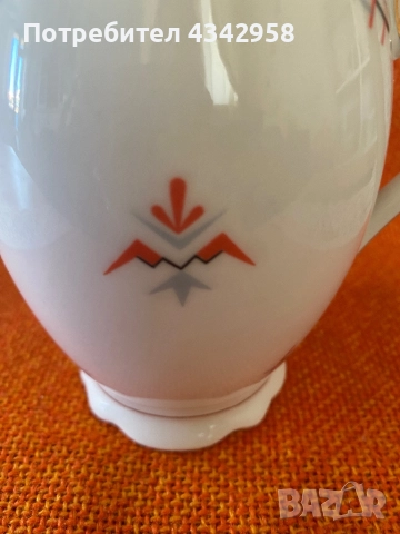 Kaiser. Bavaria. 1930 г. Порцеланова кана за мляко., снимка 5 - Антикварни и старинни предмети - 52255203