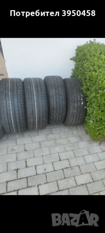 Лятни гуми и гуми с джанти Как то и резервна гума с джанта 15-16-17-18 цола почти нови гуми от 15 ев