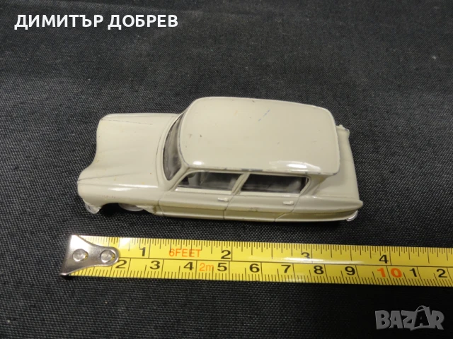 1/43 SOLIDO FRANCE CITROEN AMI 6 МЕТАЛНА КОЛИЧКА, снимка 7 - Колекции - 51120924