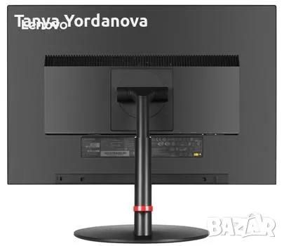 ThinkVision T24d 24" Full HD LED Flat Black Computer Monitor, снимка 2 - Монитори - 46964020