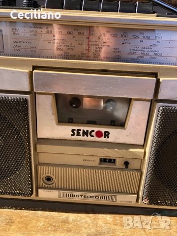 Радиокасетофо SENCOR S-4440-функционален!, снимка 9 - Радиокасетофони, транзистори - 52606958