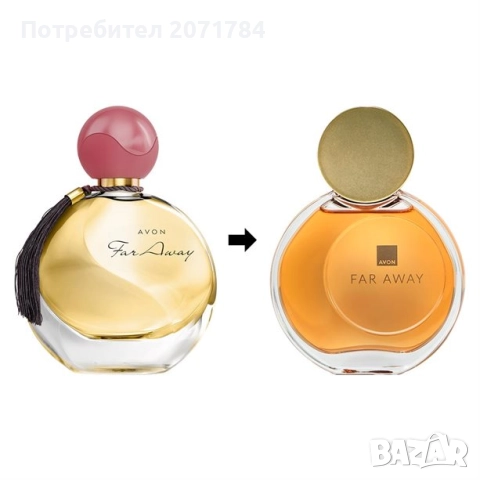 Far away 50мл, снимка 3 - Дамски парфюми - 51866972