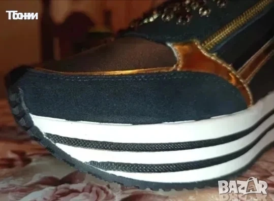  GEOX RESPIRA Оригинал Италиански Дамски Маратонки Изцяло от Естествена Кожа Нови 39, снимка 9 - Маратонки - 53485476