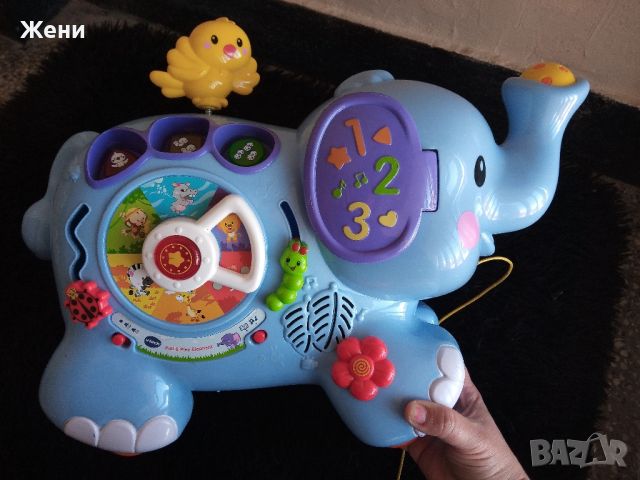 Голям интерактивен образователен слон VTECH , снимка 4 - Музикални играчки - 45490090