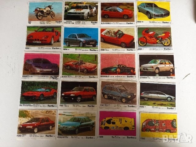 Картинки от дъвки Турбо, снимка 13 - Колекции - 42006220