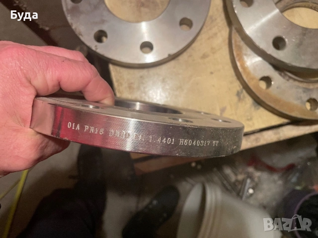 Фланци за тръби ф80 и ф100 неръждаеми , снимка 12 - Водни помпи - 53052265