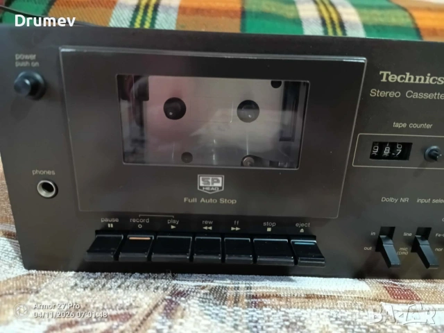 Продавам дек Technics RS-M7, снимка 5 - Декове - 54162403