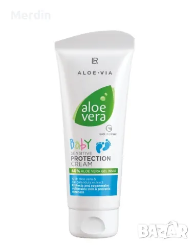 Aloe Vera Baby Sensitive Крем против подсичане - 100 ml, снимка 1 - Козметика за деца - 47554329