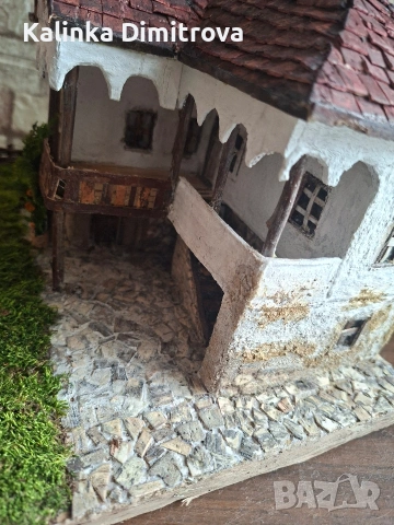 Макет на стара къща,съхранила духа на времето., снимка 18 - Декорация за дома - 53948713