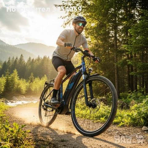 Електрически велосипед Raymon TourRay E 2.0 - 28-инчов, снимка 2 - Велосипеди - 52354702