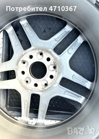 Оригинални AMG 19-ки от Mercedes W222 S-class 5x112, ET38, 9.5 J, 8.5J, снимка 7 - Гуми и джанти - 53875037