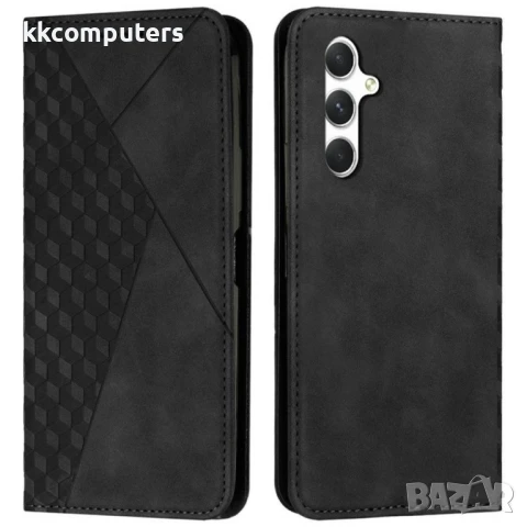 Samsung Galaxy A36 5G / A56 5G Imprinted Wallet Кожен Калъф + Протектор, снимка 4 - Калъфи, кейсове - 50789993
