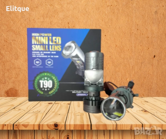 Супер ярки LED, мини крушки за автомобил, с вградена лупа, снимка 2 - Други стоки за дома - 52657509