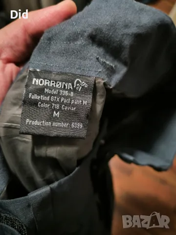 Norrona falketing pacl gtx pants caviar, снимка 8 - Панталони - 47871135