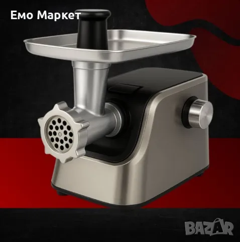 Месомелачка с приставка за домати и функция за вакуумиране Muhler, снимка 3 - Месомелачки - 50362780