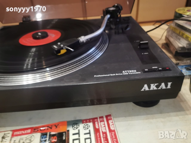 AKAI ATT05U USB-ВНОС GERMANY 0703261953, снимка 10 - Грамофони - 53749146