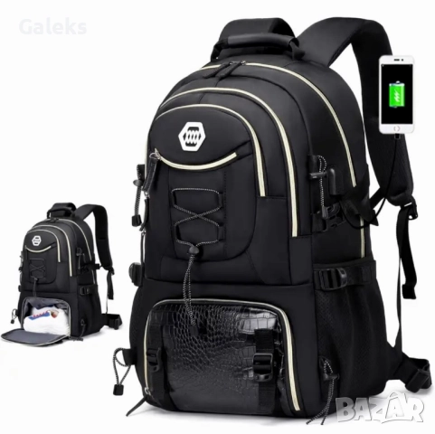 Модерна и Ергономична непромокаема мъжка раница с широкоспектърно предназначение!, снимка 13 - Раници - 51193903