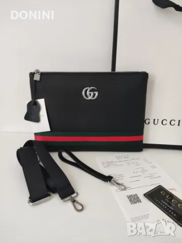 Мъжка чанта Gucci, снимка 4 - Чанти - 49274379